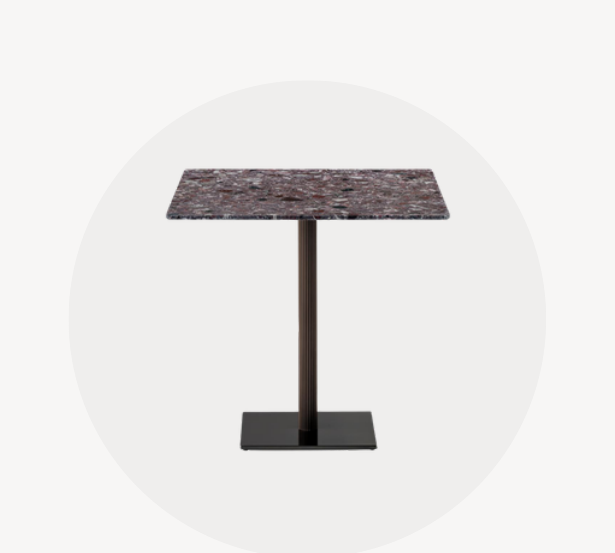 Bloom contract table for hospitality interiors